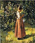 Theodore Robinson Canvas Paintings - In the Grove